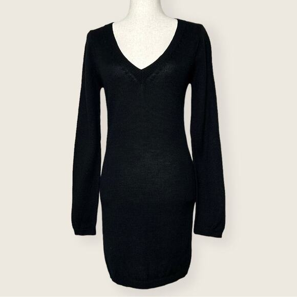 NWT | Susana Monaco | Wool Dress | Black | Size Small - Picture 1 of 9